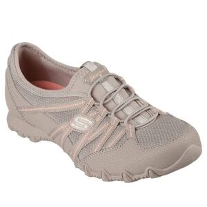 Skechers Relaxed Fit Bikers Lite – Relive Taupe Slip‑On Sneakers W 11